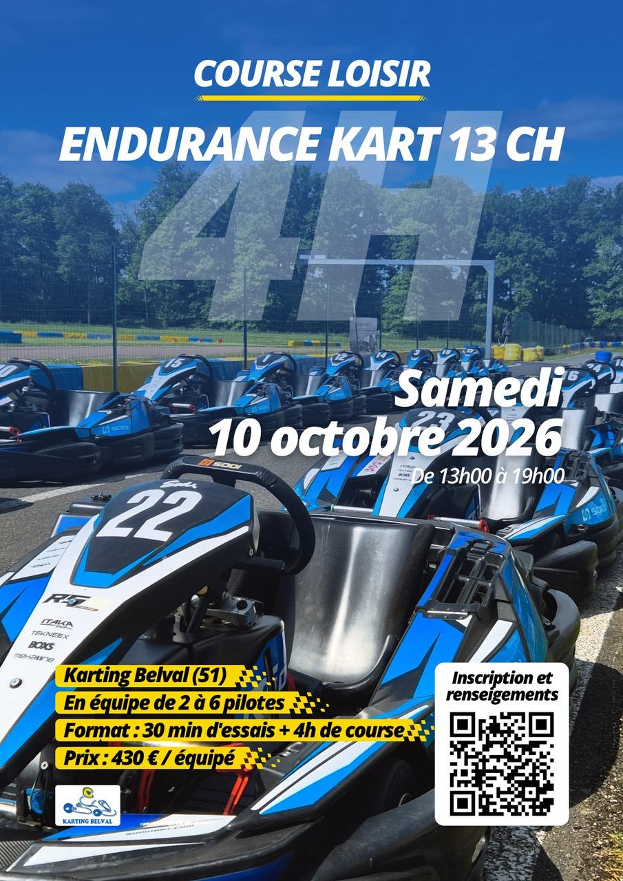 Course D'endurance 4H00 10 Octobre
